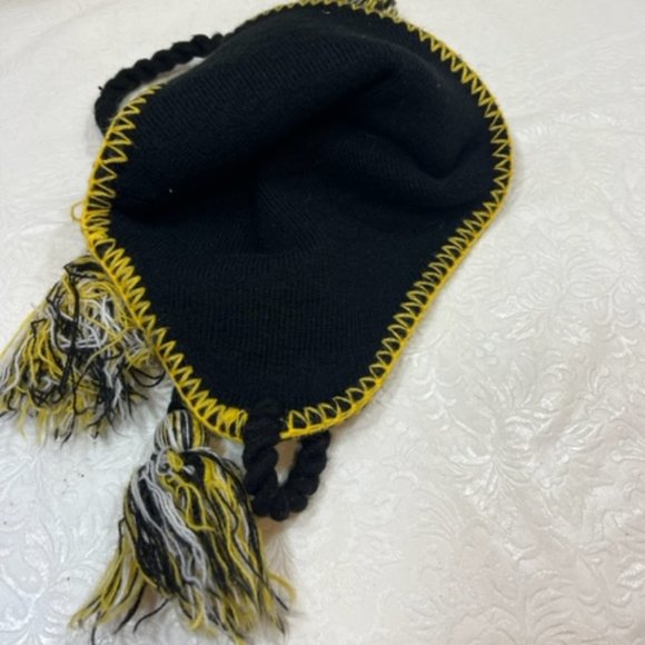 NFL Team Apparel KIDS Pittsburgh Steelers Beanie Hat Size: 4-7 - Picture 6 of 9